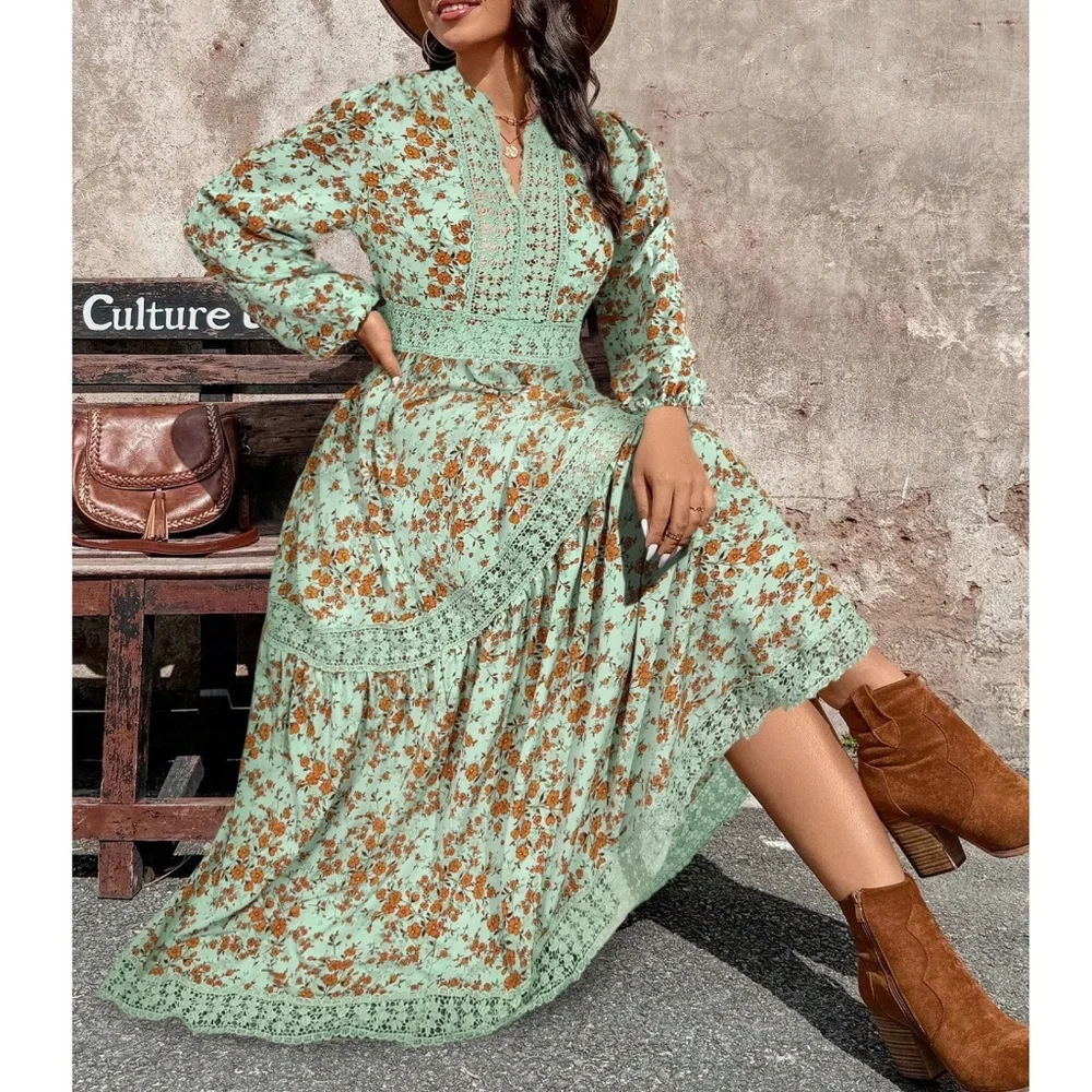 fitted lace wedding dress Petal and Pup Women's Wrap Jacket Maxi Dress
